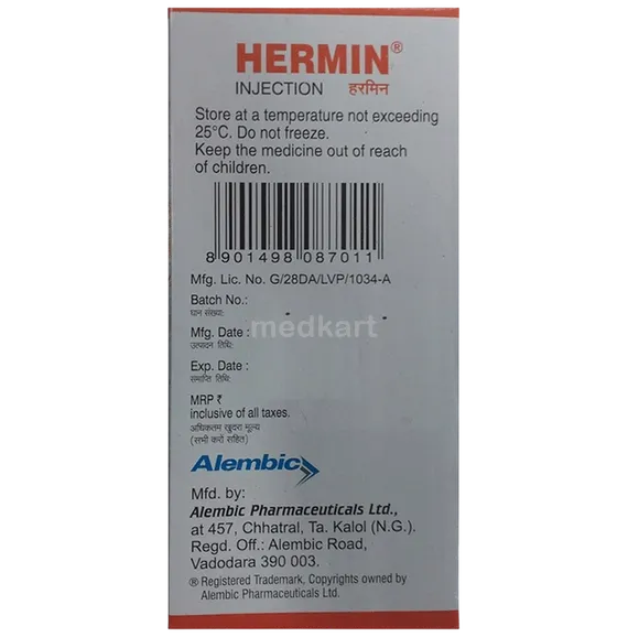 hermin injection 200 ml
